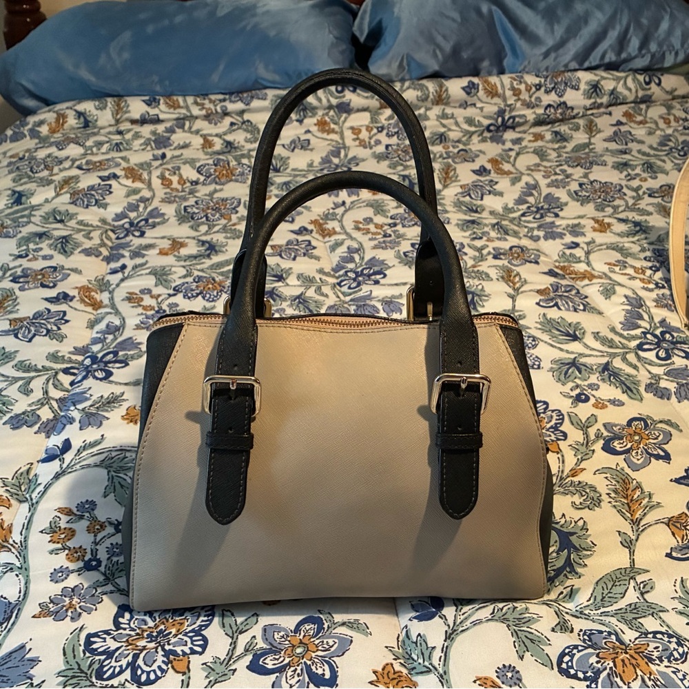 Kate Spade Black and Tan Satchel - Picture 3 of 7
